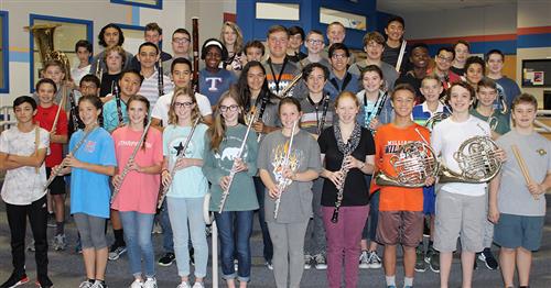 WMS Band Members Sweep All District Band Honors 